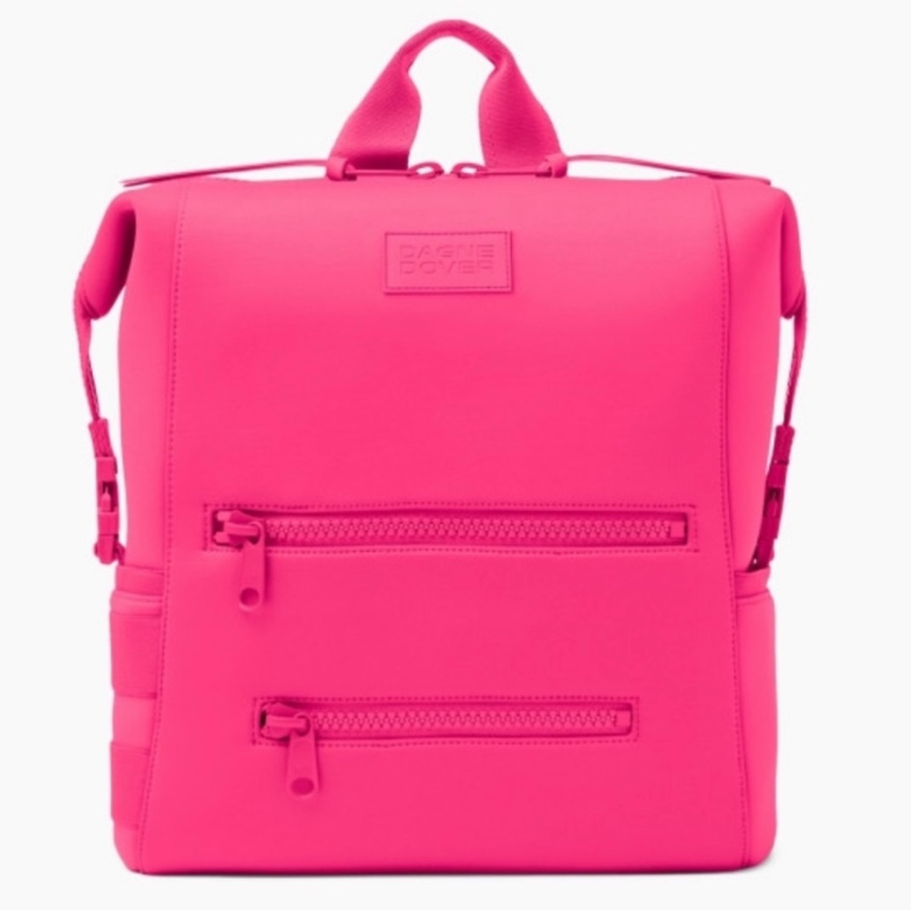 Dagne Dover LIMITED EDITION HOTTEST Pink Large Diaper Bag Backpack